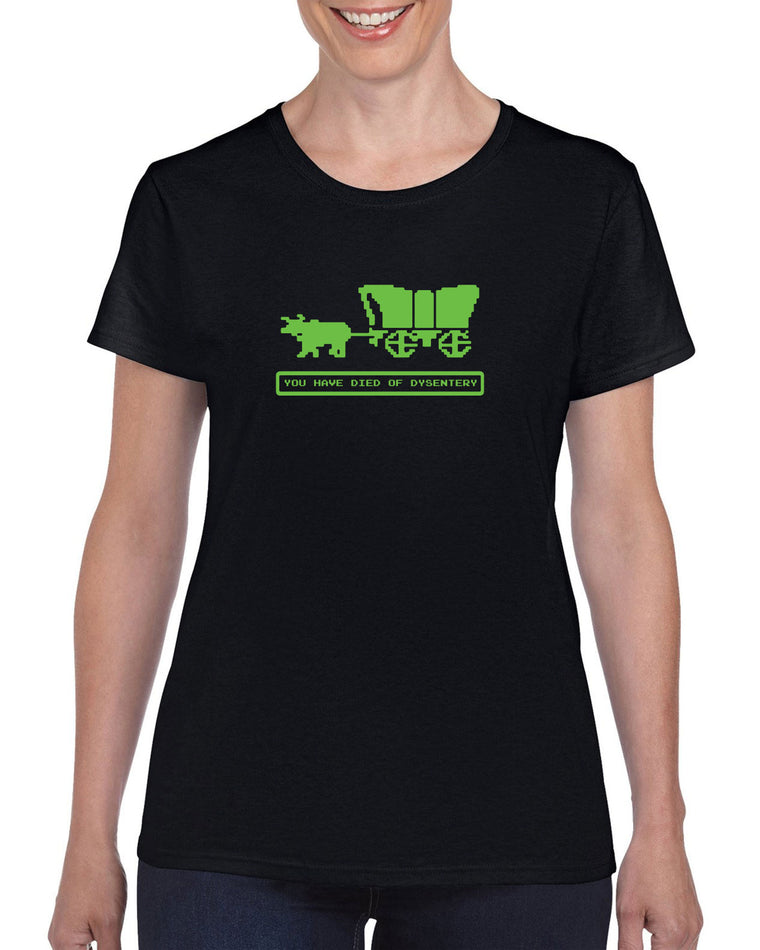 Women's Short Sleeve T-Shirt - Died Of Dysentery