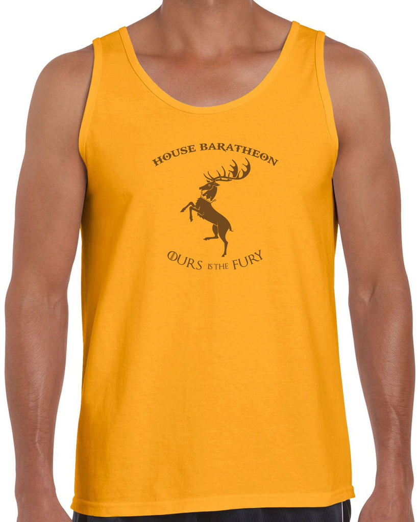 House Baratheon Tank Top Tv Show Game Of Thrones Storm Lands Westeros Kings Landing Stag Vintage Retro
