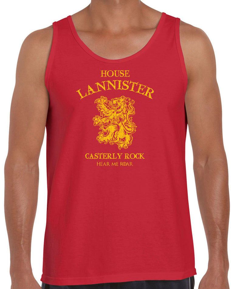 Men's Sleeveless Tank Top - House Lannister