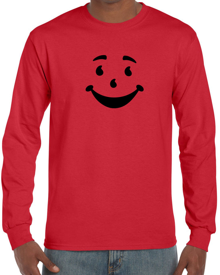 Men's Long Sleeve Shirt - Kool-Aide Smile