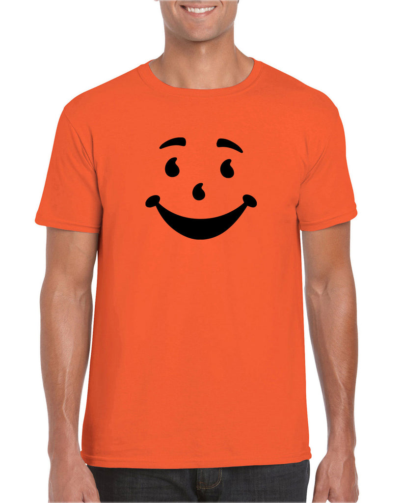 Kool Aide Man Face Mens T-Shirt Geek Nerd Halloween Costume