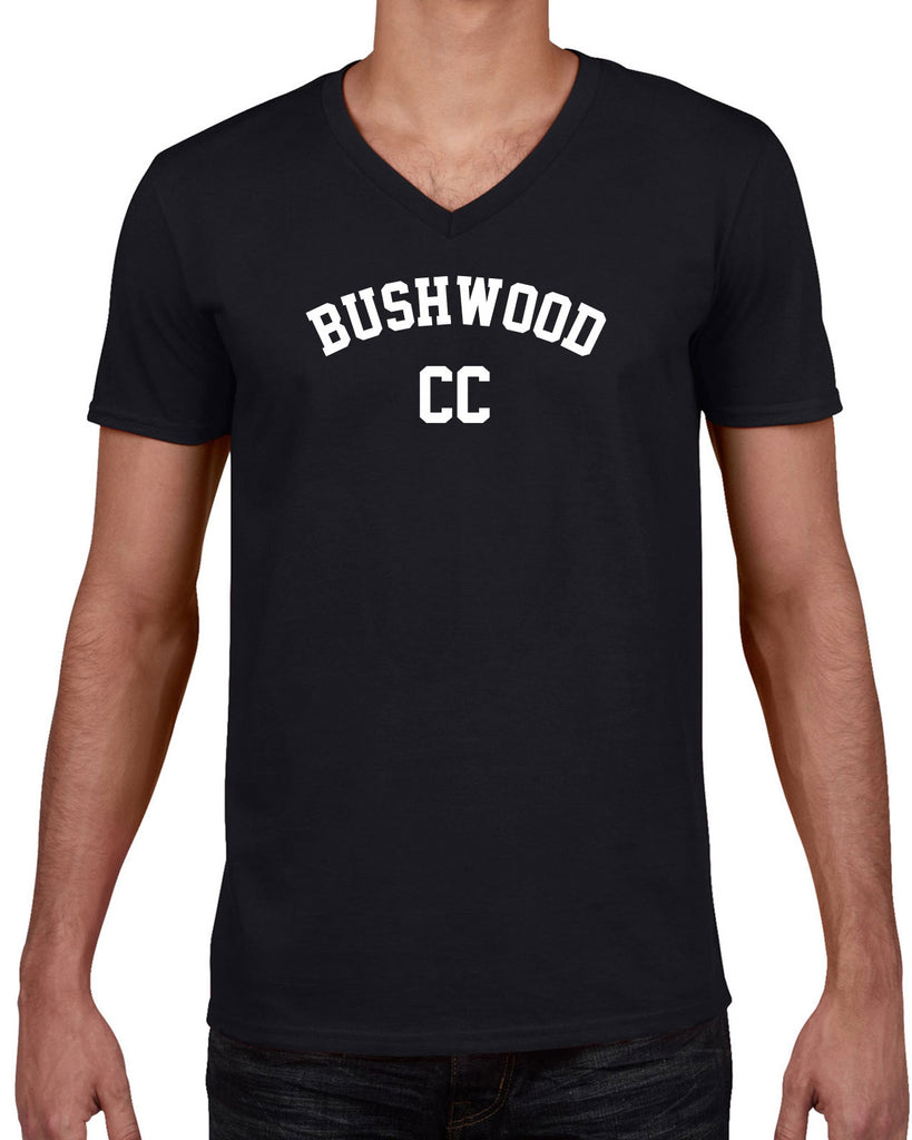 Men's Short Sleeve V-Neck T- Bushwood Country Club