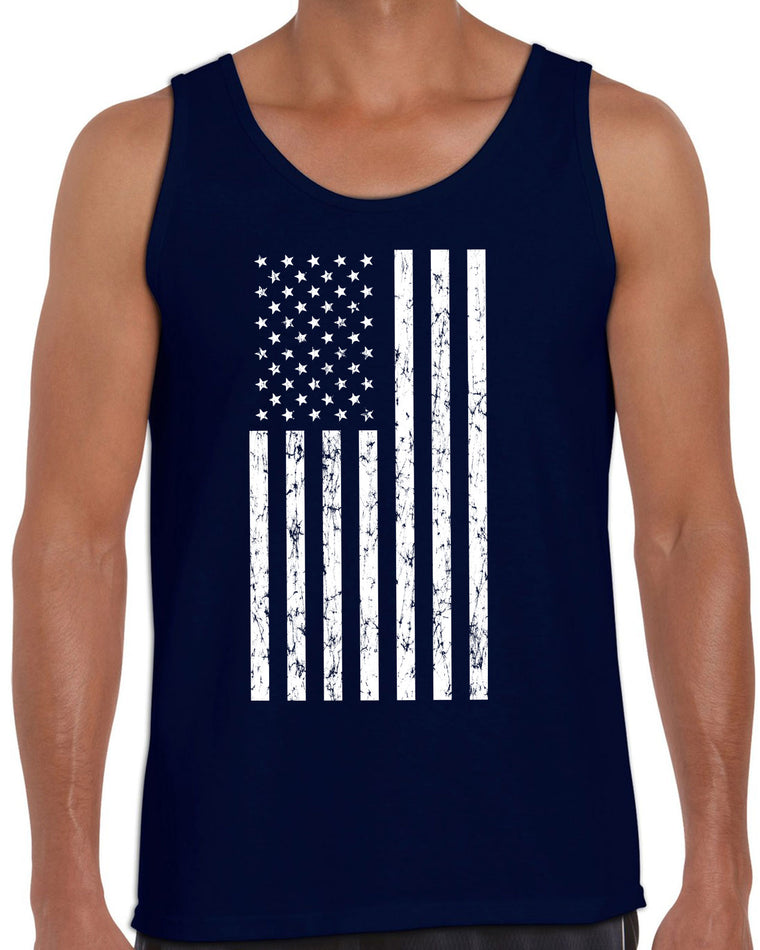 Men's Sleeveless Tank Top - American Flag