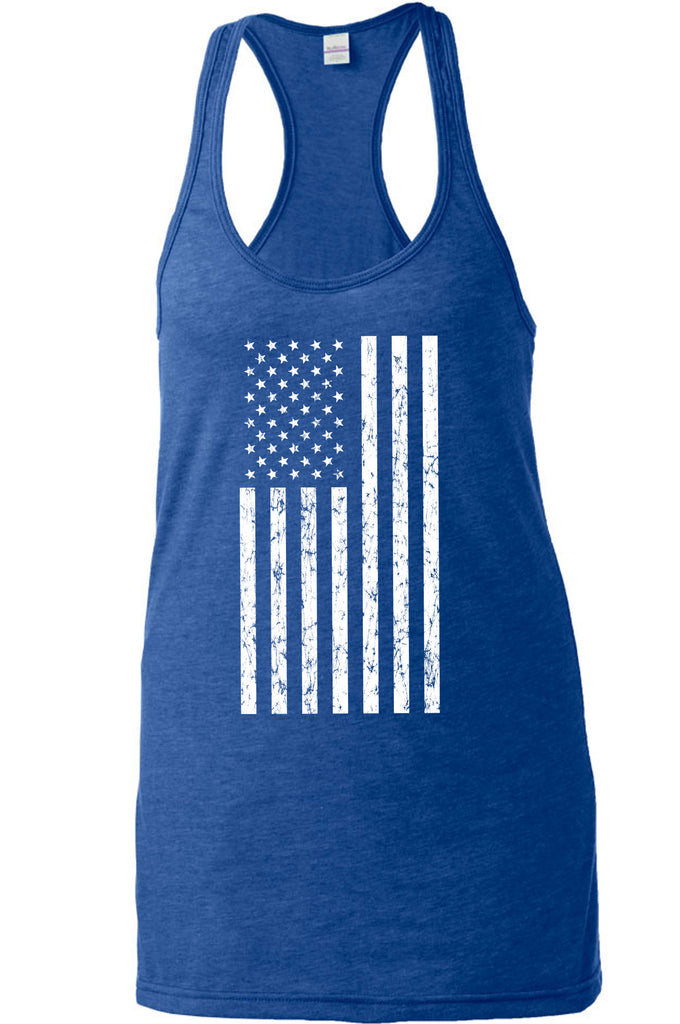 American Flag Racer Back racerback Tank Top USA patriot merica republican democrat campaign election politics freedom liberty independence day 4th of july