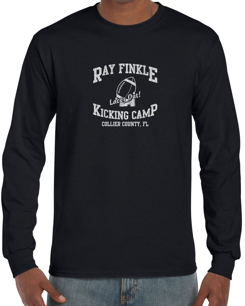 Ray Finkle Kicking Camp Mens Long Sleeve Shirt Laces Out Dan Pet Detective 90s Movie College Party Football