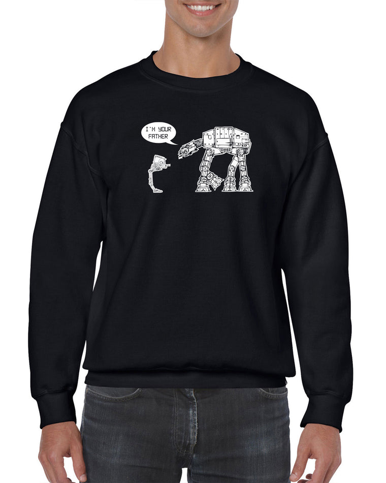 Unisex Crew Sweatshirt - At At I Am Your Father