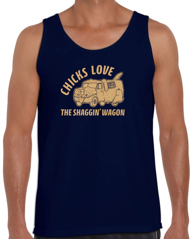 Mutt Cutts Shagging Wagon Tank Top Dumb and Dumber 90s Funny Comedy
