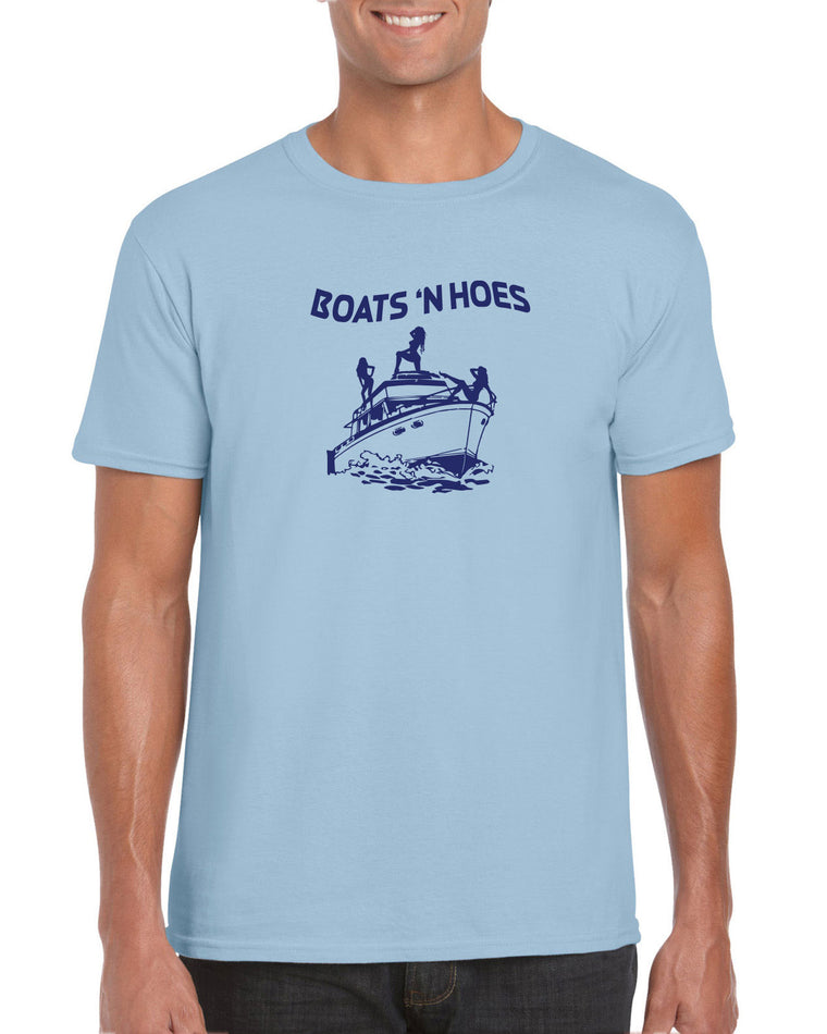 Men's Short Sleeve T-Shirt - Boats N Hoes
