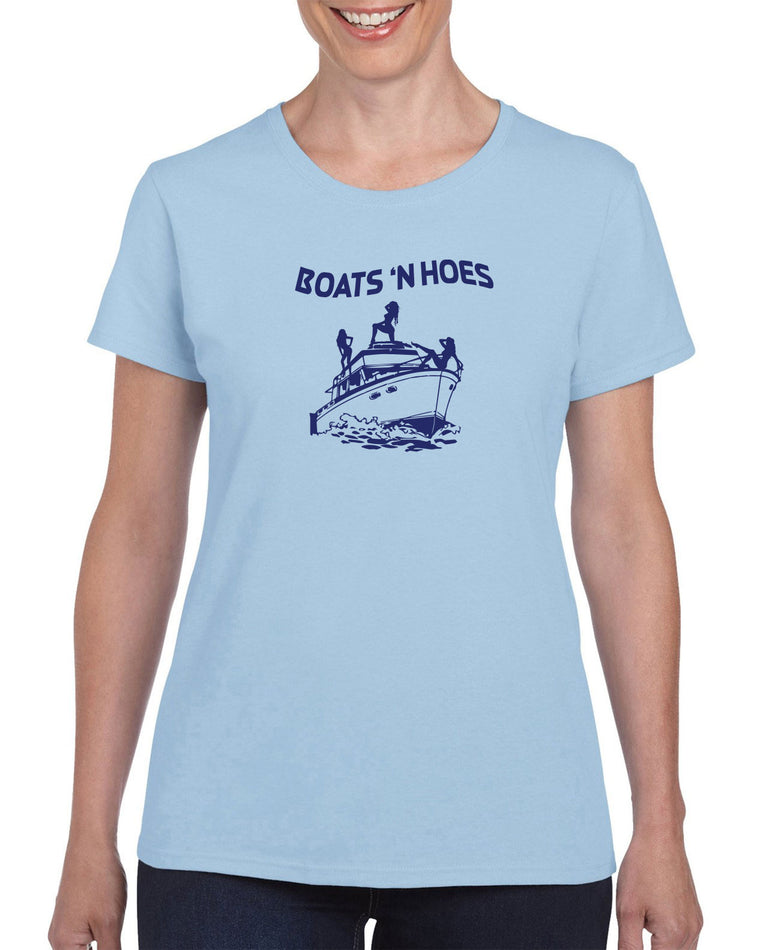 Women's Short Sleeve T-Shirt - Boats N Hoes