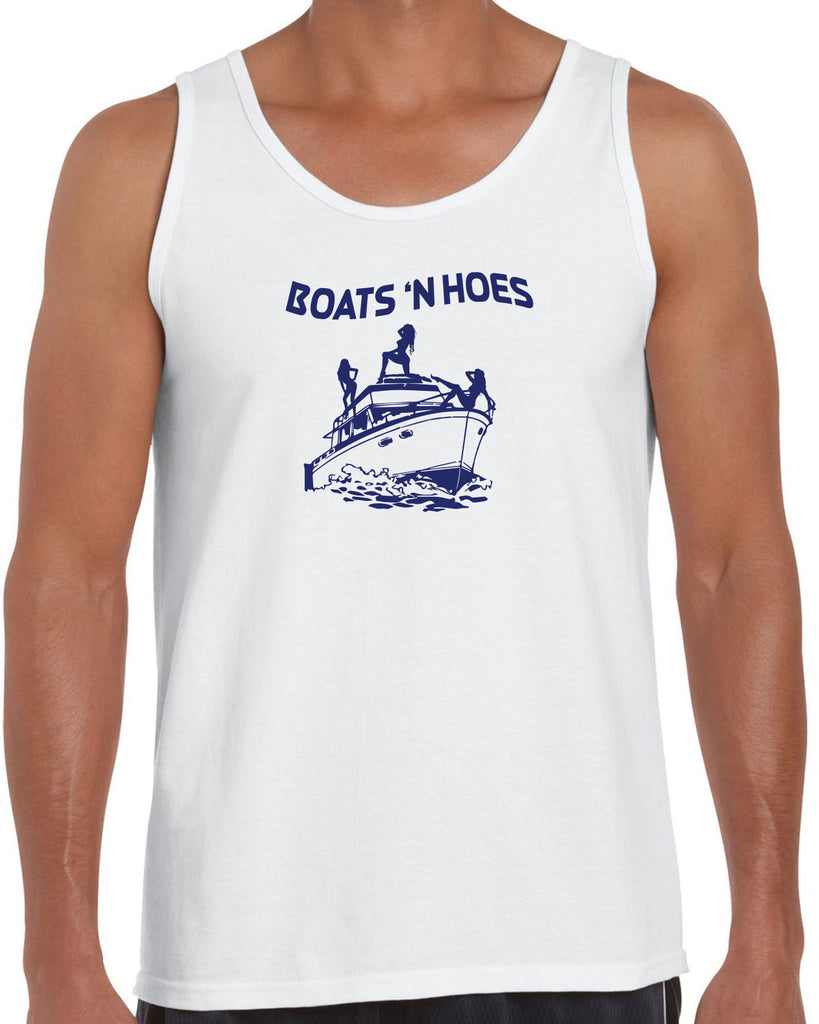 Boats N Hoes Tank Top Step Brothers Movie Prestige Worldwide Funny Music Party