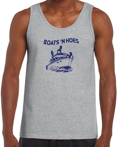 Boats N Hoes Tank Top Step Brothers Movie Prestige Worldwide Funny Music Party