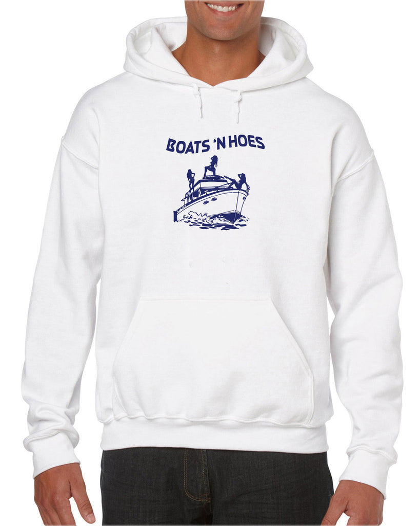 Boats N Hoes Hoodie Hooded Sweatshirt Step Brothers Movie Prestige Worldwide Funny Music Party
