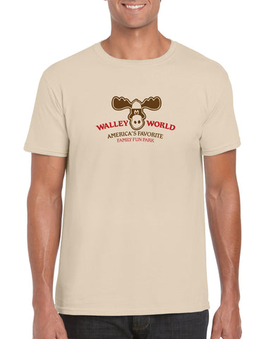 Walley World Family Fun Park Mens T-Shirt Griswold Family Vacation 80s Movie Costume Vintage Retro