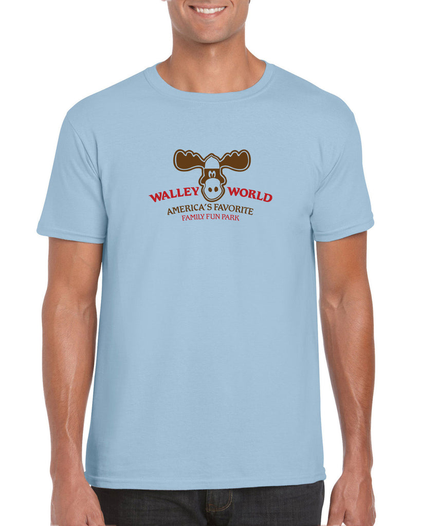 Walley World Family Fun Park Mens T-Shirt Griswold Family Vacation 80s Movie Costume Vintage Retro