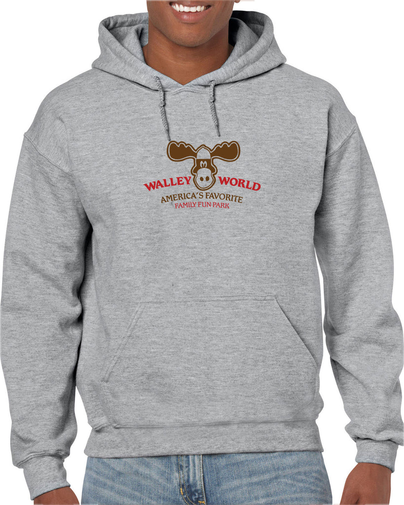 Walley World Family Fun Park Hoodie Hooded Sweatshirt Griswold Family Vacation 80s Movie Costume Vintage Retro