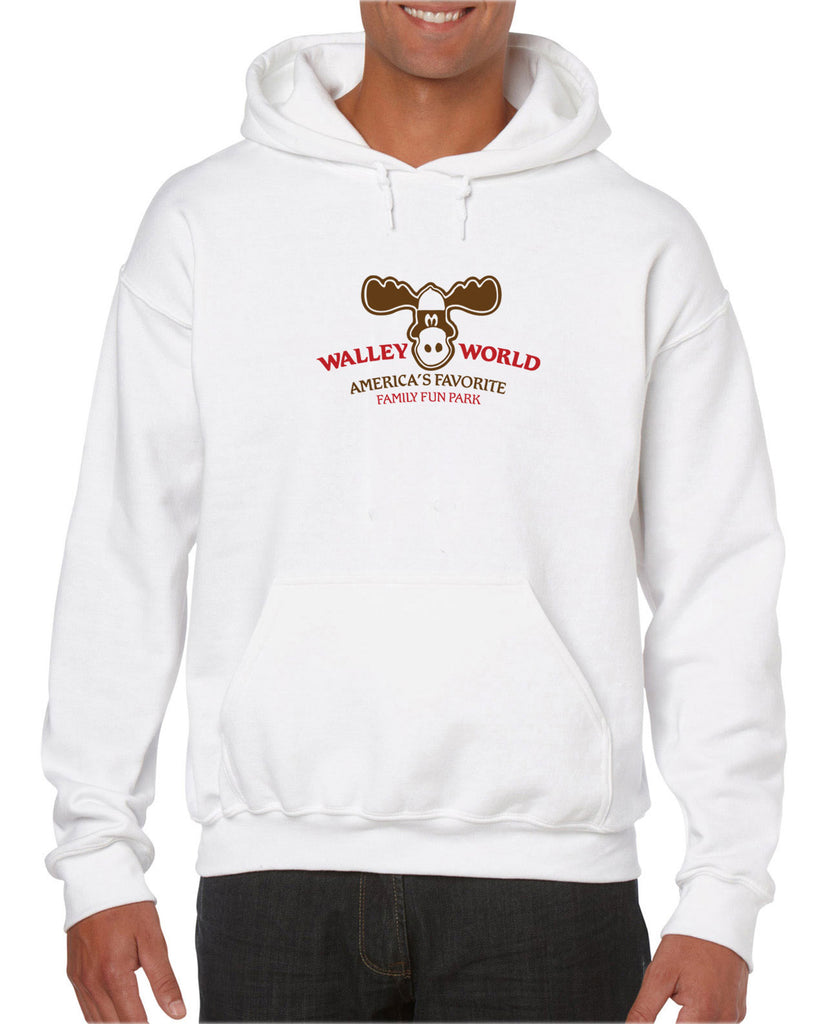 Walley World Family Fun Park Hoodie Hooded Sweatshirt Griswold Family Vacation 80s Movie Costume Vintage Retro