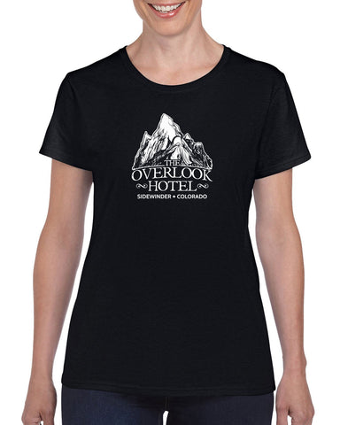 Overlook Hotel Womens T-Shirt Scary Horror The Shining Redrum Jack Halloween Costume