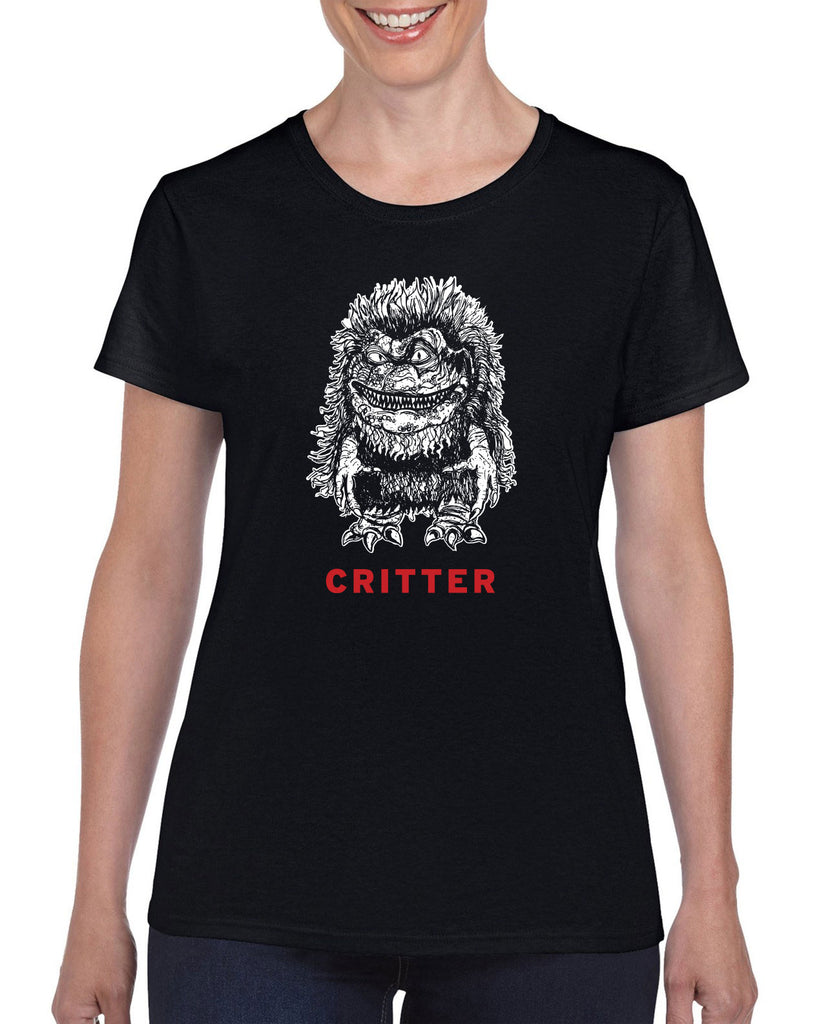 Critter Womens T-Shirt Critters 80s movie scary horror film party vintage retro