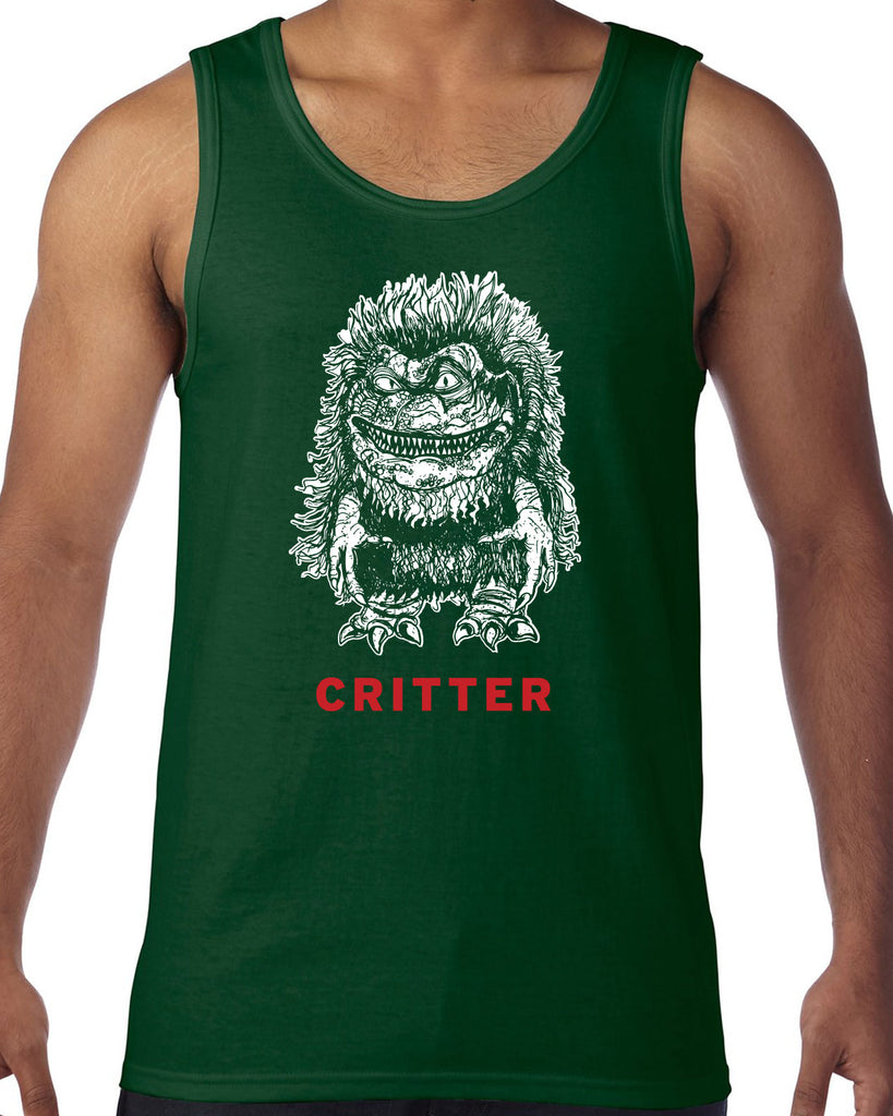 Critter Tank Top Critters 80s movie scary horror film party vintage retro