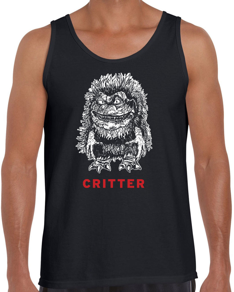 Critter Tank Top Critters 80s movie scary horror film party vintage retro
