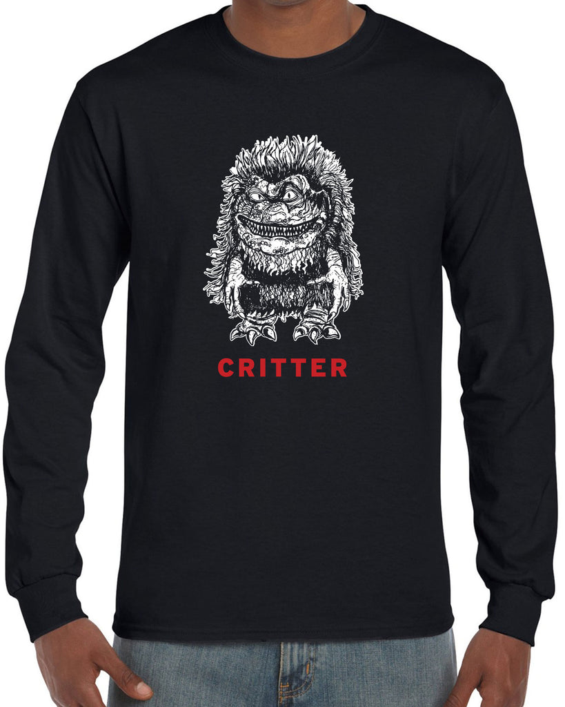 Critter Long Sleeve Shirt Critters 80s movie scary horror film party vintage retro