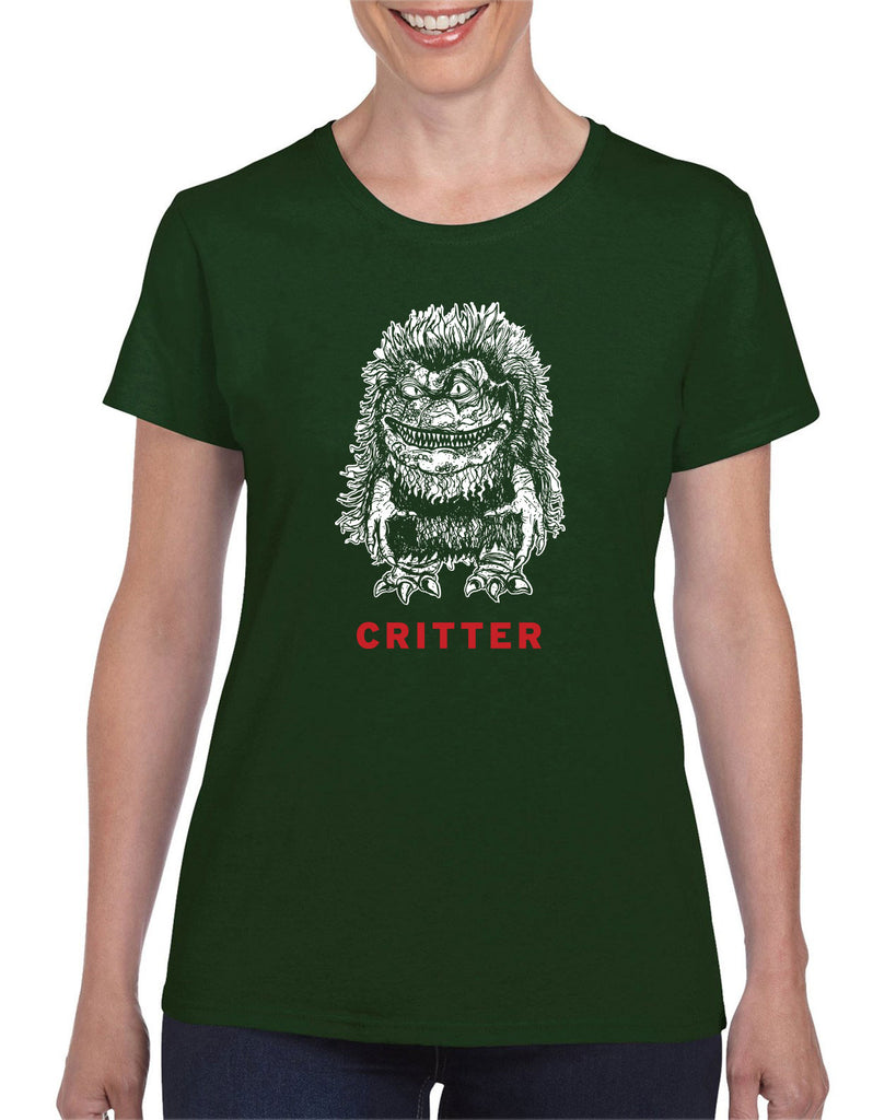 Critter Womens T-Shirt Critters 80s movie scary horror film party vintage retro