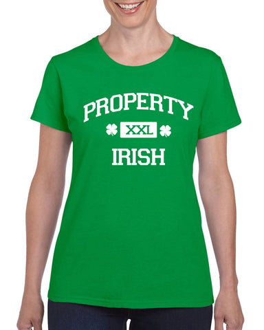 Women's Short Sleeve T-Shirt - Property Irish 2XL