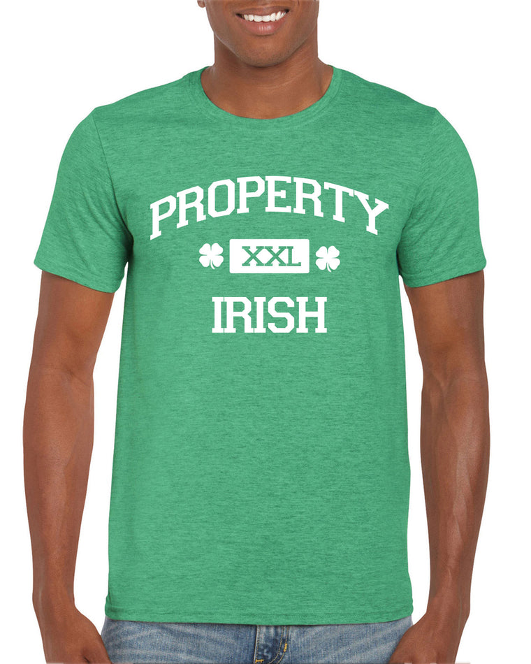 Men's Short Sleeve T-Shirt - Property Irish 2XL