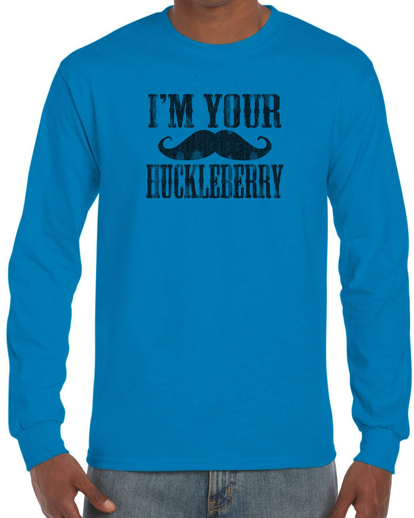 Hot Press Apparel Mens Huckleberry Long Sleeve Shirt Wyatt Erp Western Movie Mustache