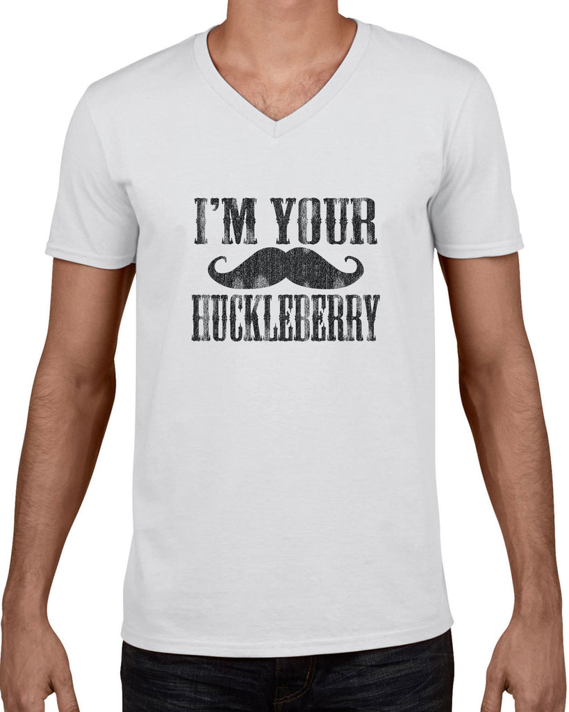 Hot Press Apparel Mens Huckleberry V-neck T-shirt