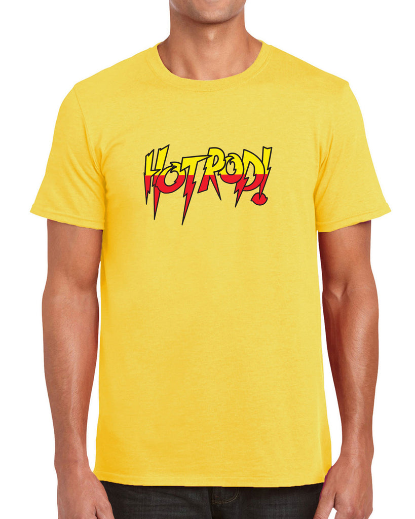 Hot Press Apparel Mens T-shirt Wrestling 90s 80s Costume Cosplay Hot Rod Roddy Rowdy Piper Funny 