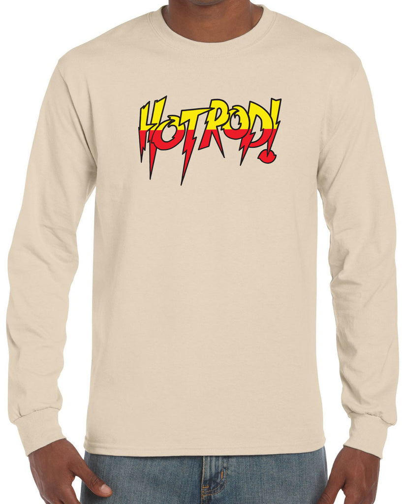 Funny Rowdy Roddy Piper Vintage Long Sleeve Shirt Men's Clothing Wrestling Hot Rod Party Gift Present Wrestle TV Sports Hot Press Apparel 