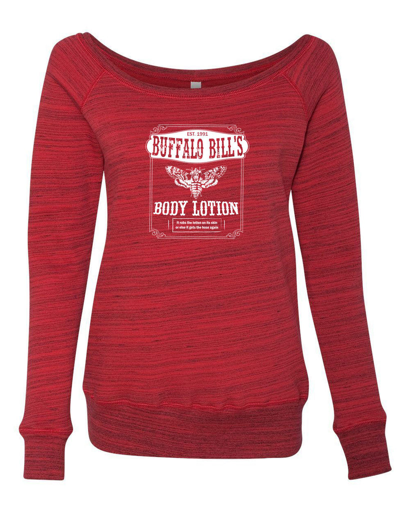 Hot Press Apparel Buffalo Bill Silence Lambs Scary Movie Halloween Horror Women's Clothing Sweatshirt Gift Present