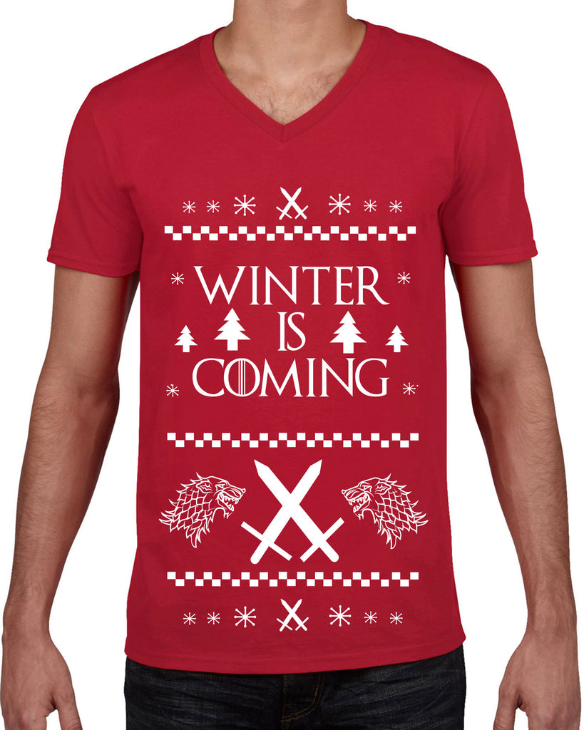 Hot Press Apparel Winter Is Coming Game of Thrones Night's Watch The Wall John Snow Gift Present Holiday Party