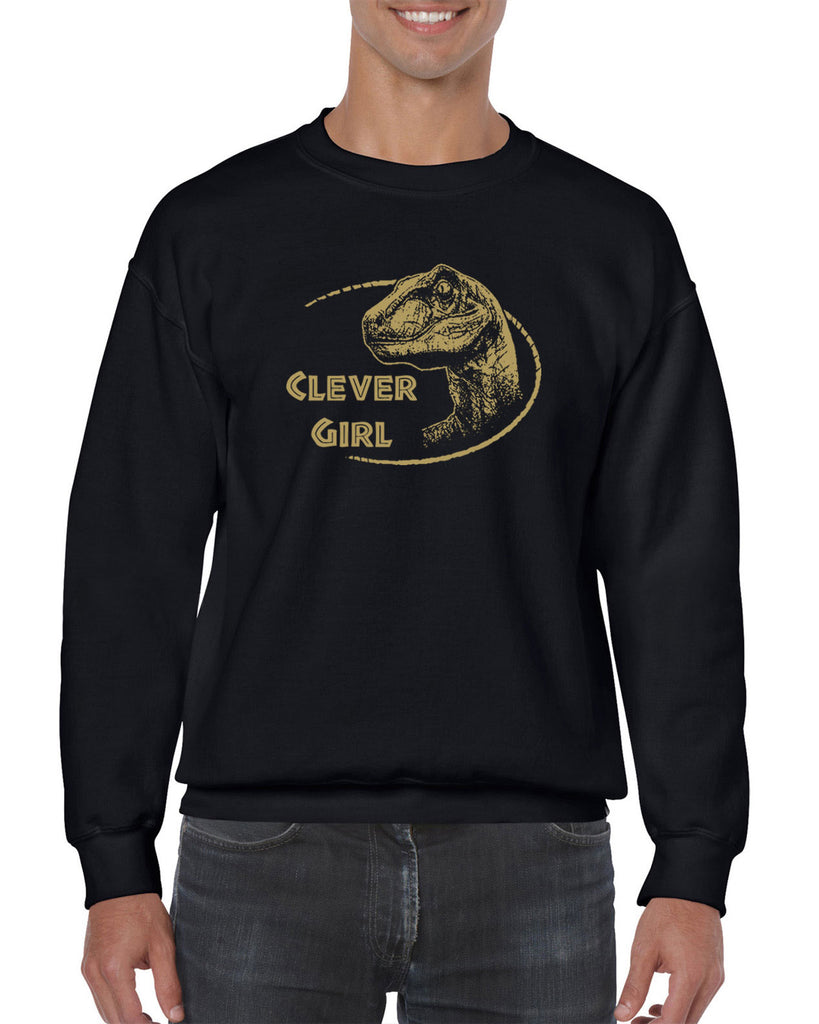 Unisex Crew Sweatshirt - Clever Girl