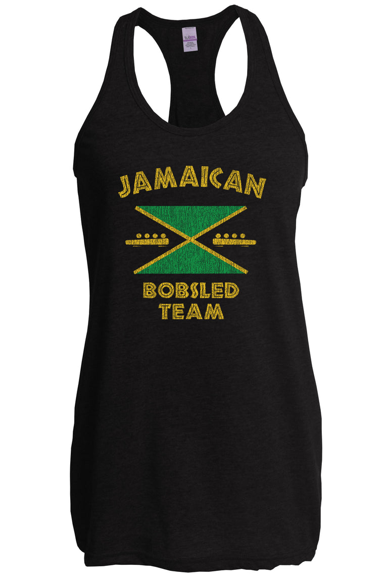 Women's Racerback Tank Top - Jamaican Bobsled Team