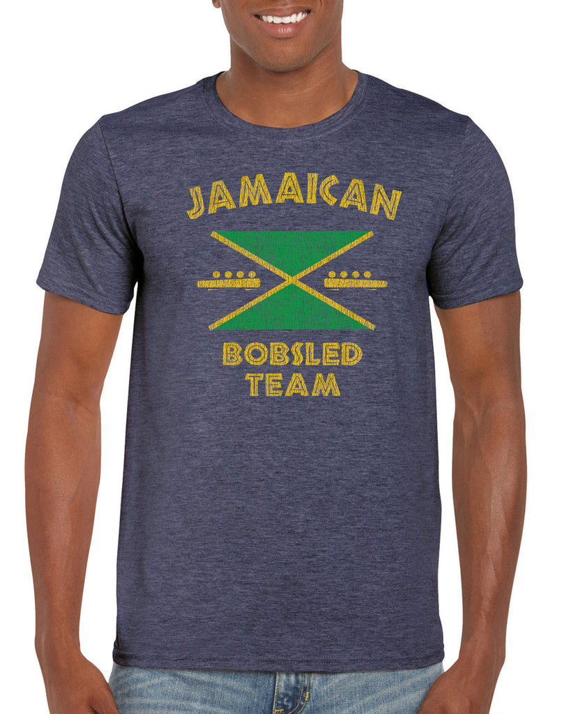 Hot Press Apparel Men's Jamaican Bobsled Team Mens T-Shirt