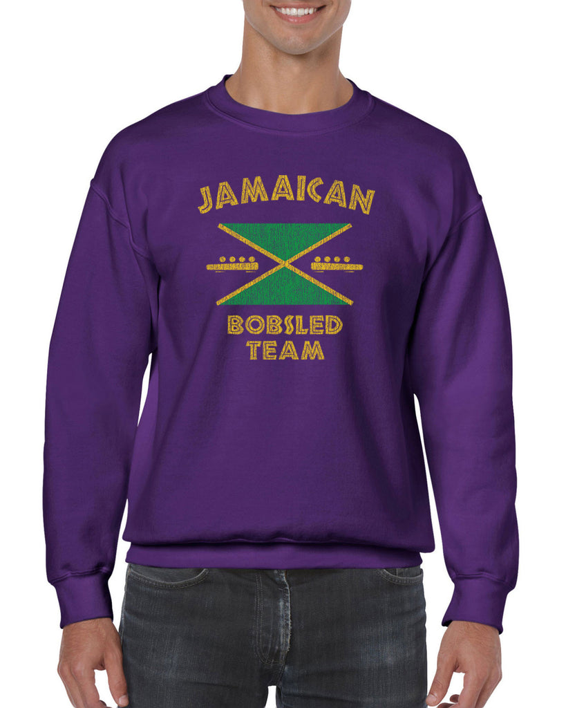 Hot Press Apparel Men's Jamaican Bobsled Team Crew Sweatshirt