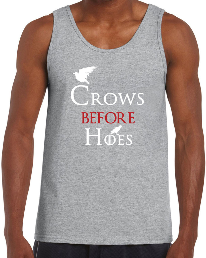 Hot Press Apparel Crows Before Hoes Mens Tank Top