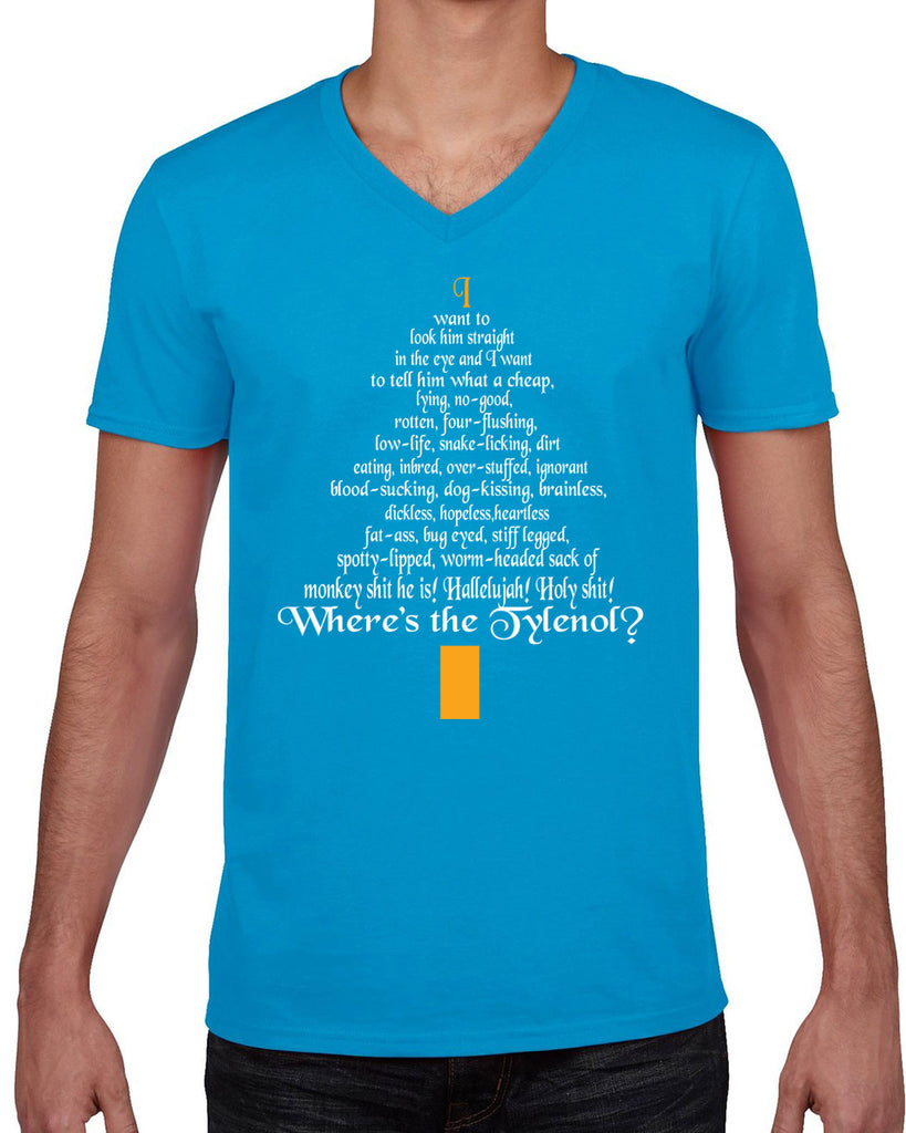 Hot Press Apparel Clark Rant Men's V-neck T-shirt