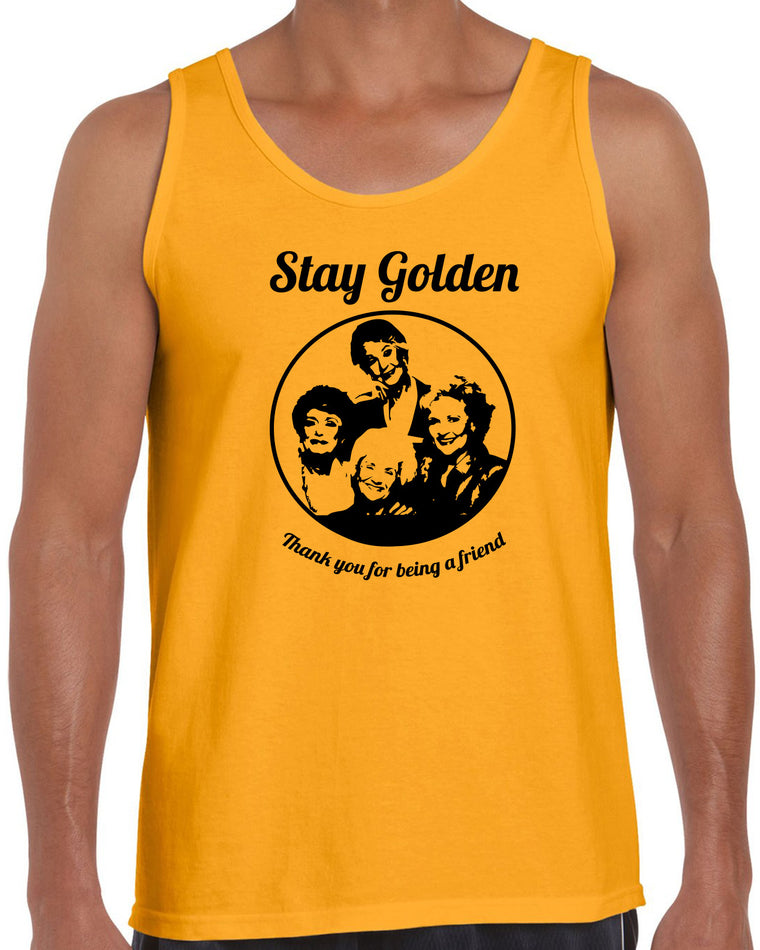 Sleeveless Tank Top - Stay Golden