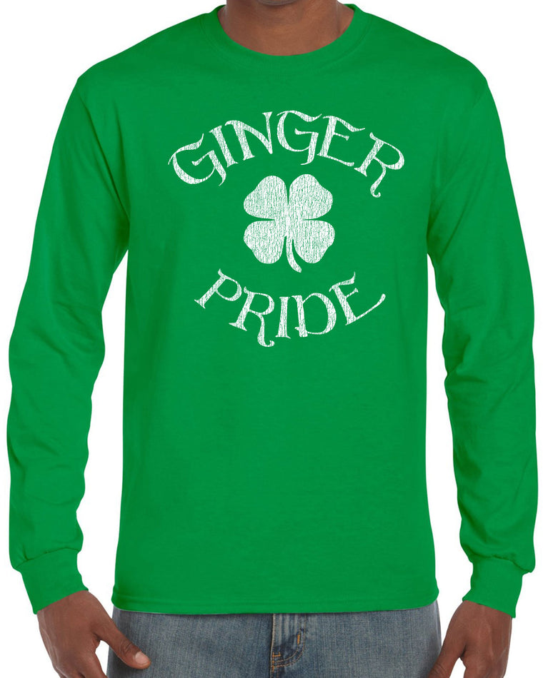 Men's Long Sleeve Shirt - Ginger Pride