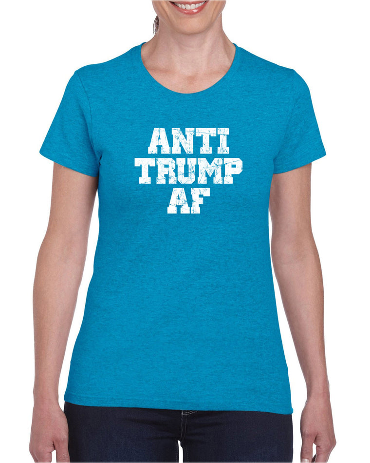 Women's Short Sleeve T-Shirt - Anti Trump AF