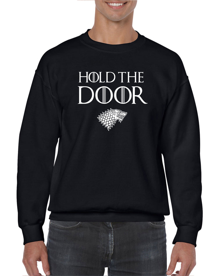 Unisex Crew Sweatshirt - Hold the Door