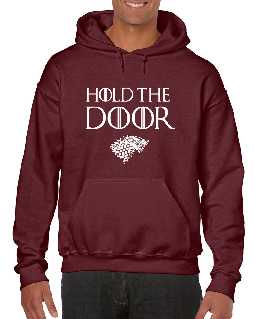Unisex Hoodie Sweatshirt - Hold the Door