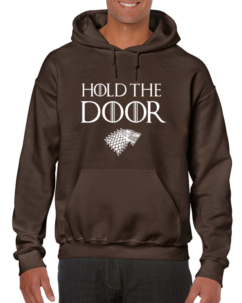 Unisex Hoodie Sweatshirt - Hold the Door