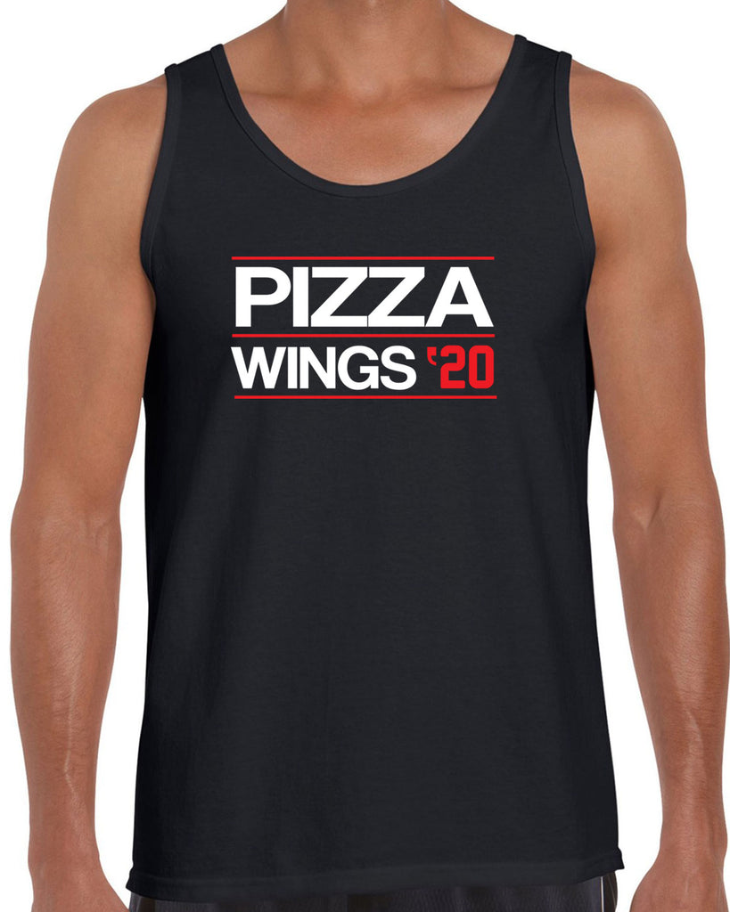 Pizza Wings 2020 Tank Top  food snacks sports party election campaign president