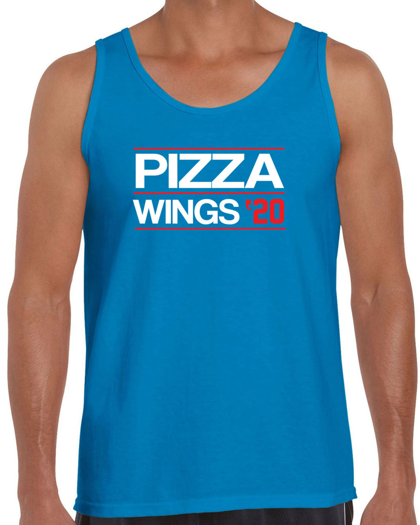 Pizza Wings 2020 Tank Top  food snacks sports party election campaign president