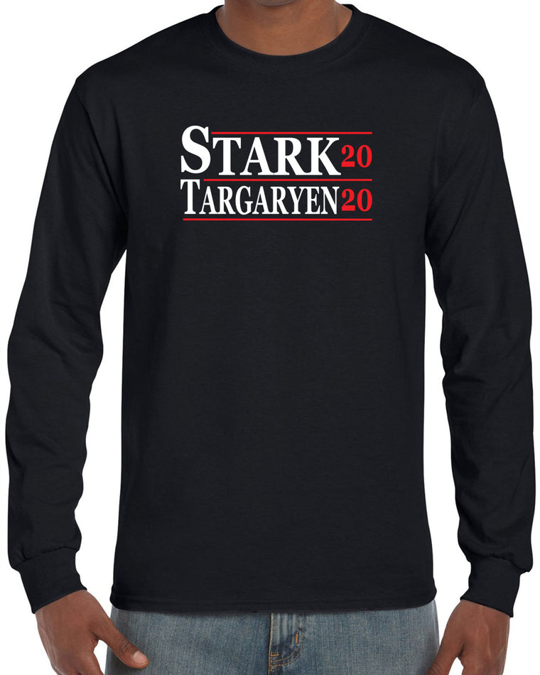 Men's Long Sleeve Shirt - Stark Targaryen 2020