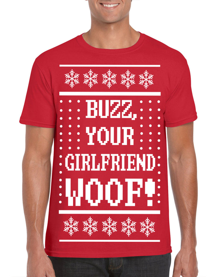 Men's Short Sleeve T - Shirt - Buzz, Your Girlfriend